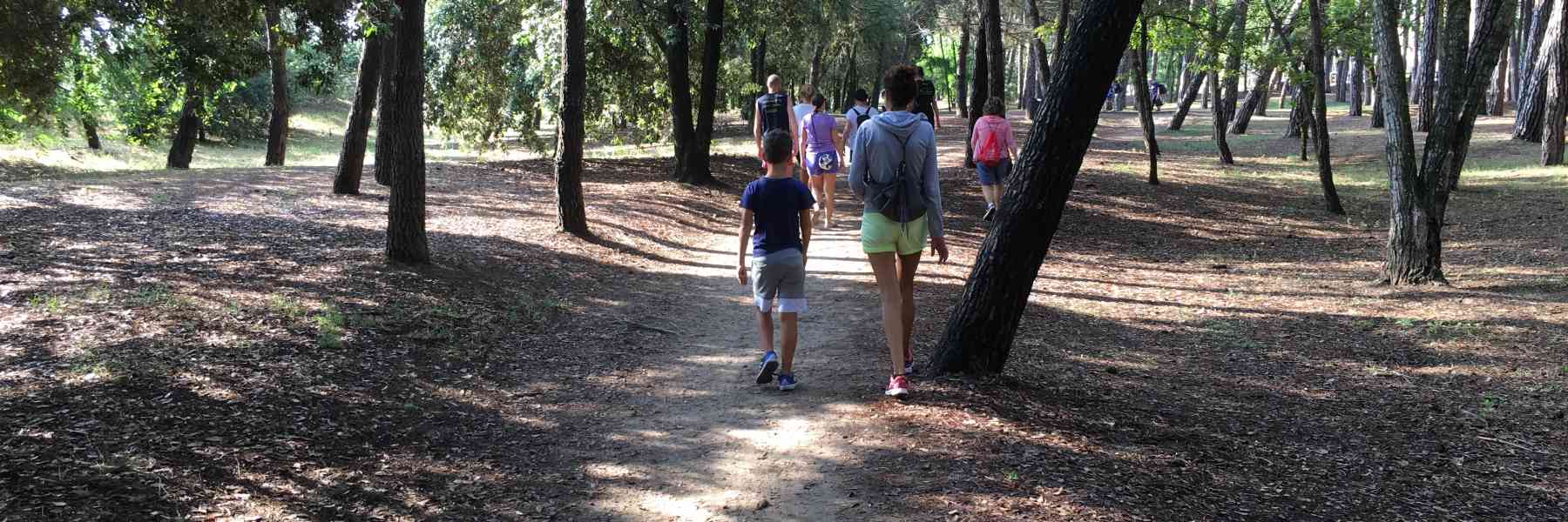 Riviera dei Pini Wellness - Yogastunden im Kiefernwald