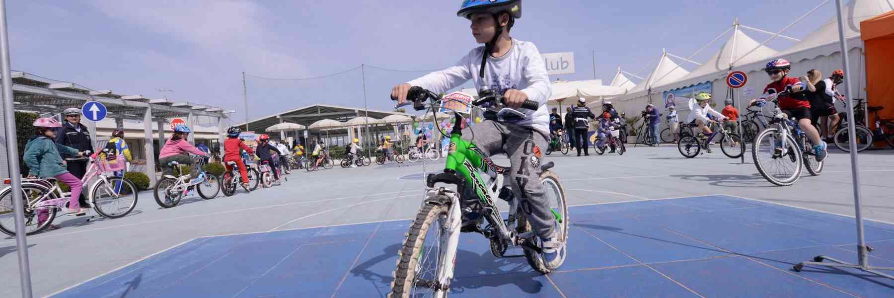 Pedalrennen für junge Sportler