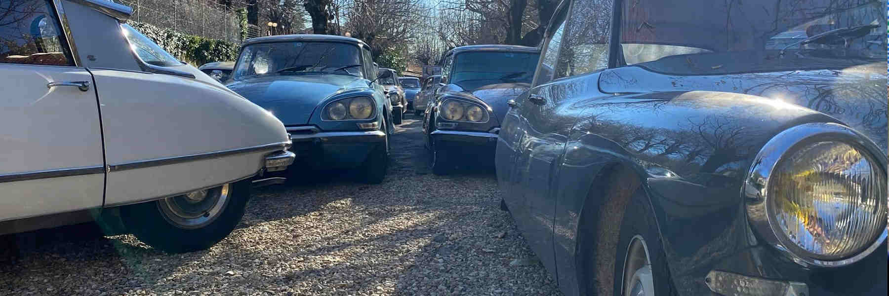 Rallye de voitures historiques Citroën